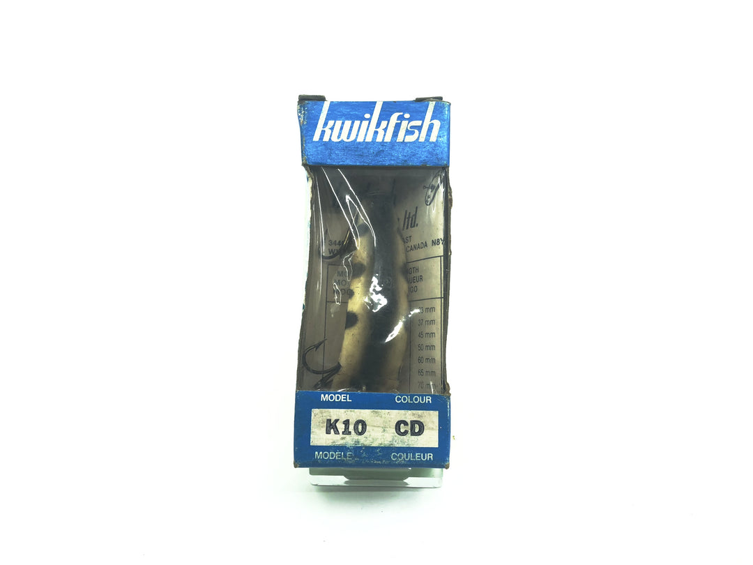 Pre Luhr-Jensen Kwikfish K10 CD Coachdog Color New in Box Old Stock