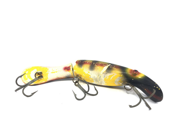 Drifter Tackle The Believer 8" Jointed Musky Lure Color Red Line Perch