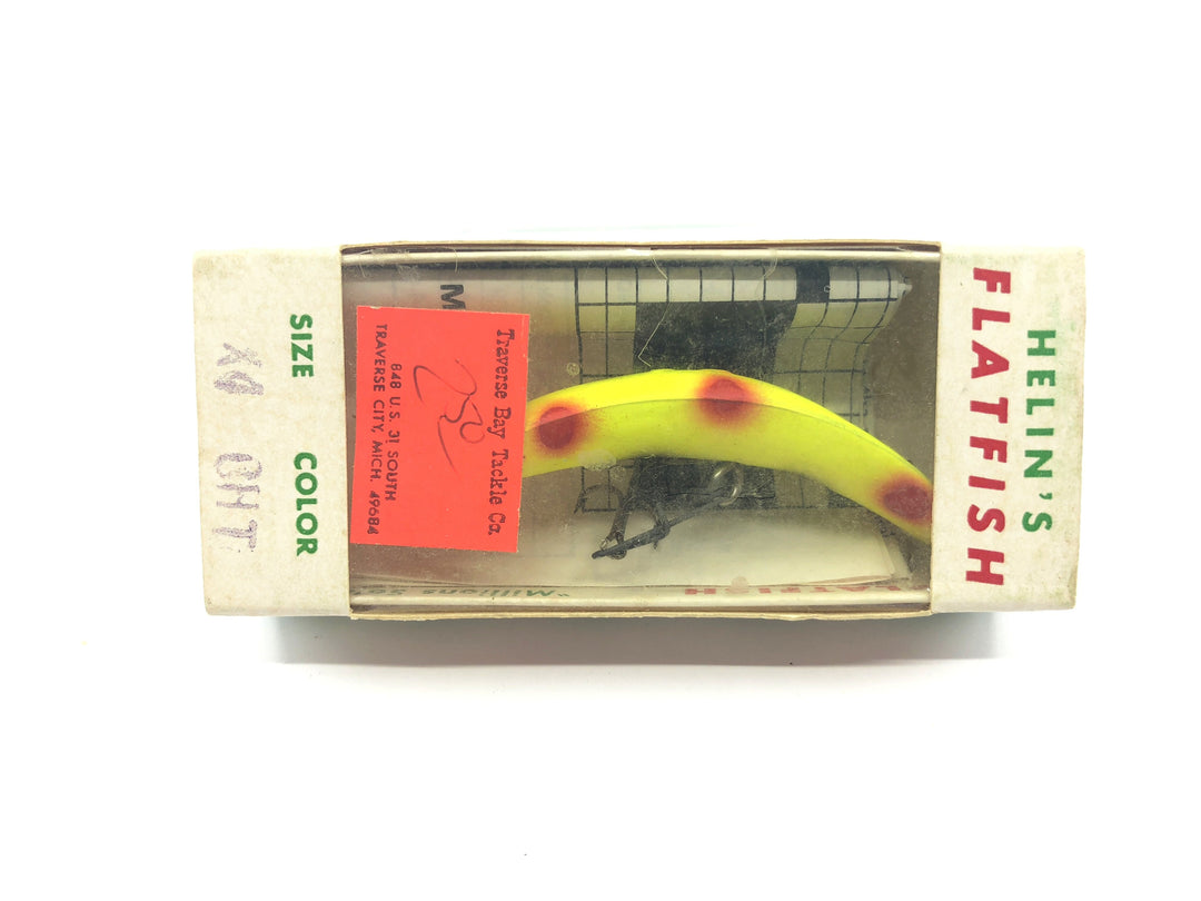 Helin Vintage Flatfish X4 CHT Chartreuse Color New in Box