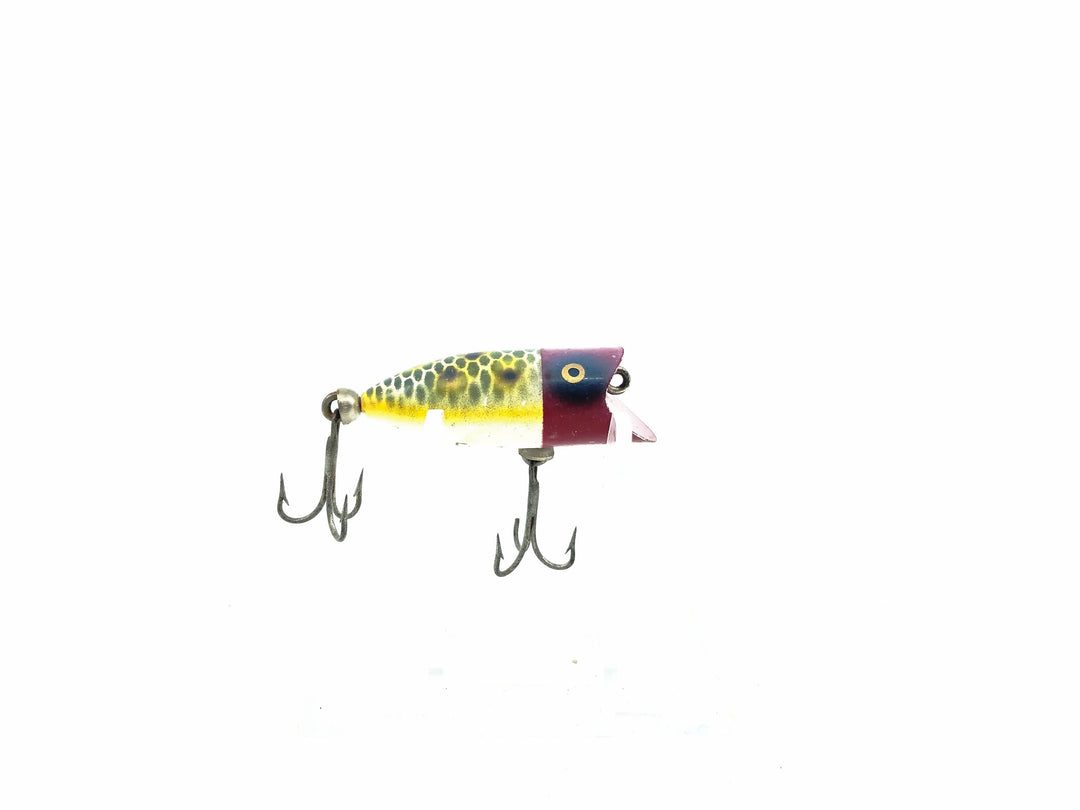 Heddon Tiny Lucky 13 JRH Red Head Frog Scale Color