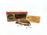 Vintage Heddon Meadow Mouse with Box 9800, BM Brown Mouse Color