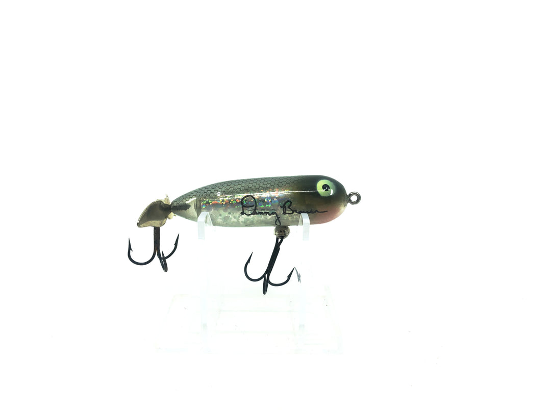 Heddon Denny Brauer Rattlin' Torpedo, Silver Flitter Color
