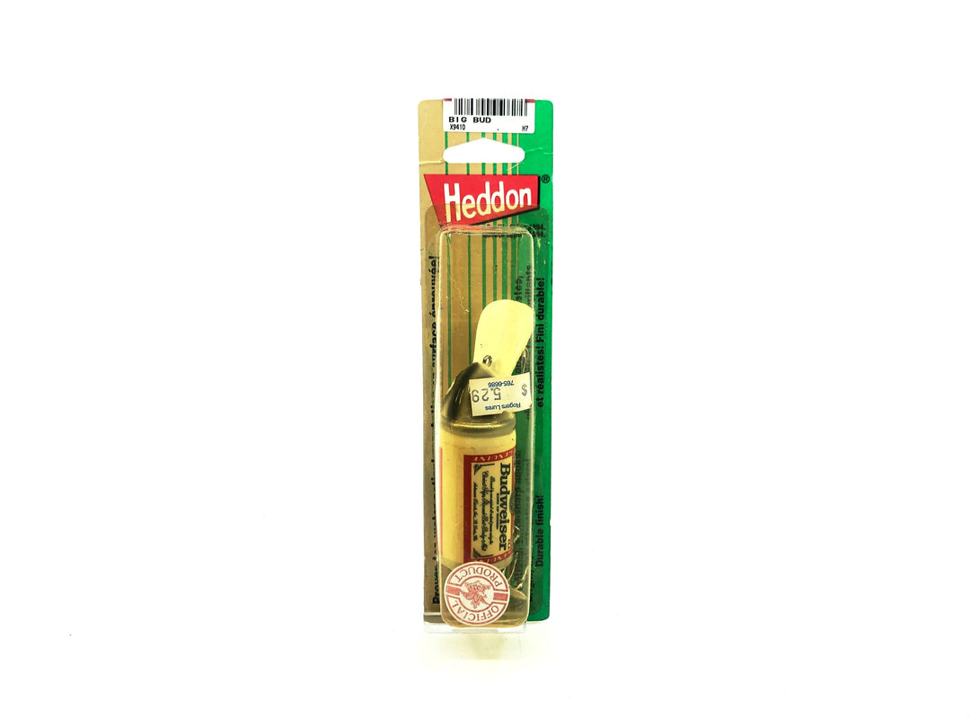Heddon Big Bud 9410 Budweiser Color New on Card