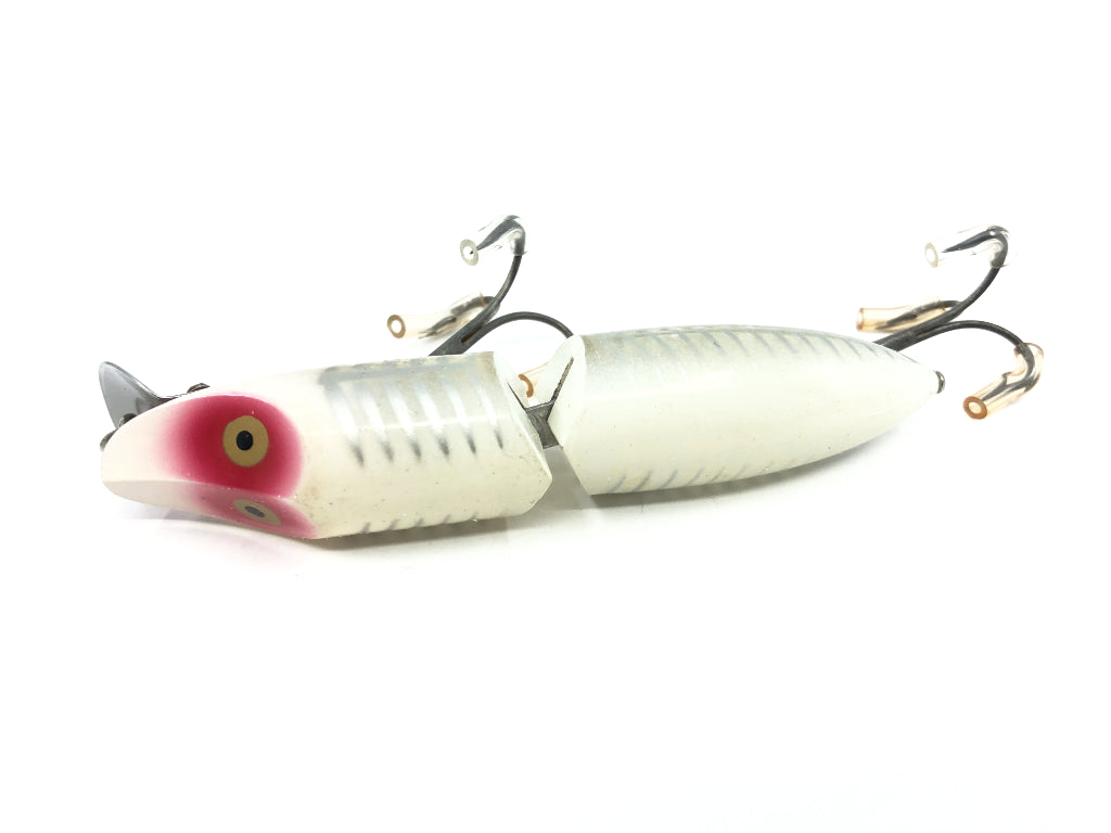 Heddon Jointed Floating River Runt 9430 XRW Red and White Shore Color