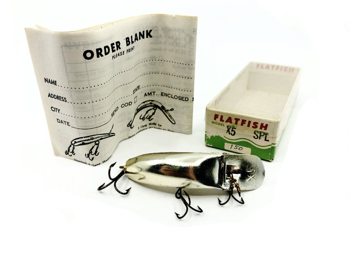 Helin Flatfish X5 SPL Silver Plated in Box