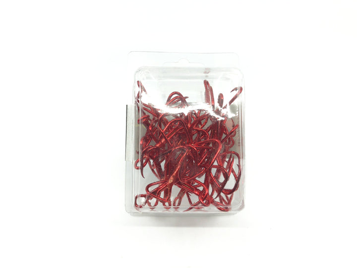 Matzuo American RED Treble Sickle Hook Size 4/0 Qty 25 Ref 340062