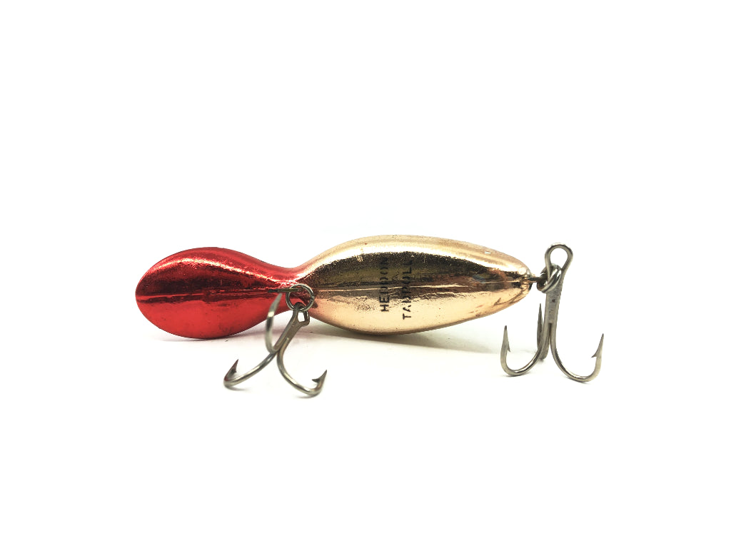 Heddon Tadpolly Green Scale Red Head