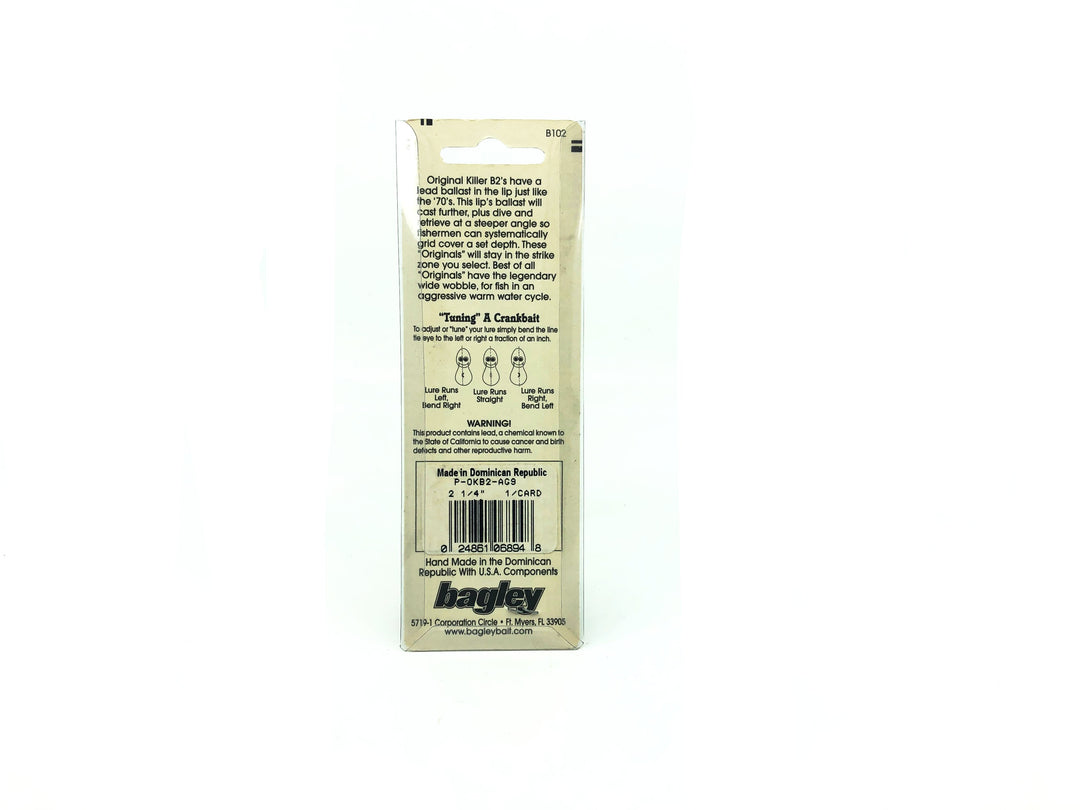 Bagley Kill'R KB2 AG9 Apple Green on Chartreuse Color, New on Card