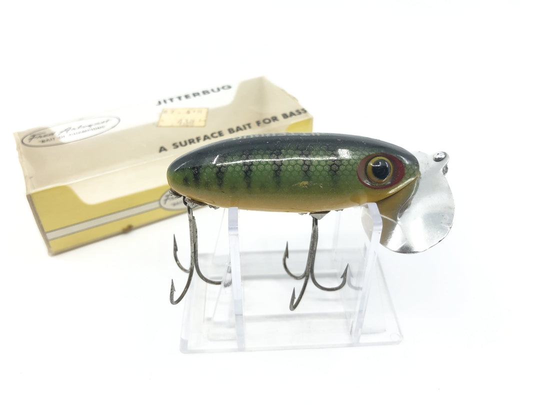 Arbogast Jitterbug Perch Color in Box