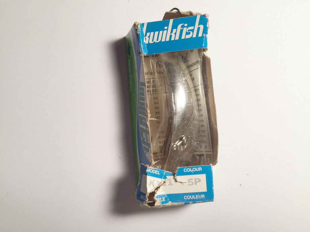 Vintage Kwikfish K11 SP Silver Plate
