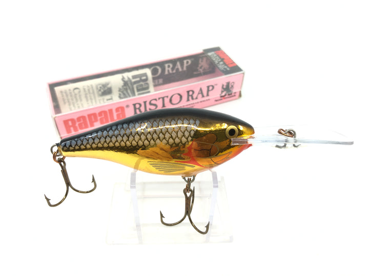 Rapala Risto Rap RR-9 SG Silver Gold Color with Box