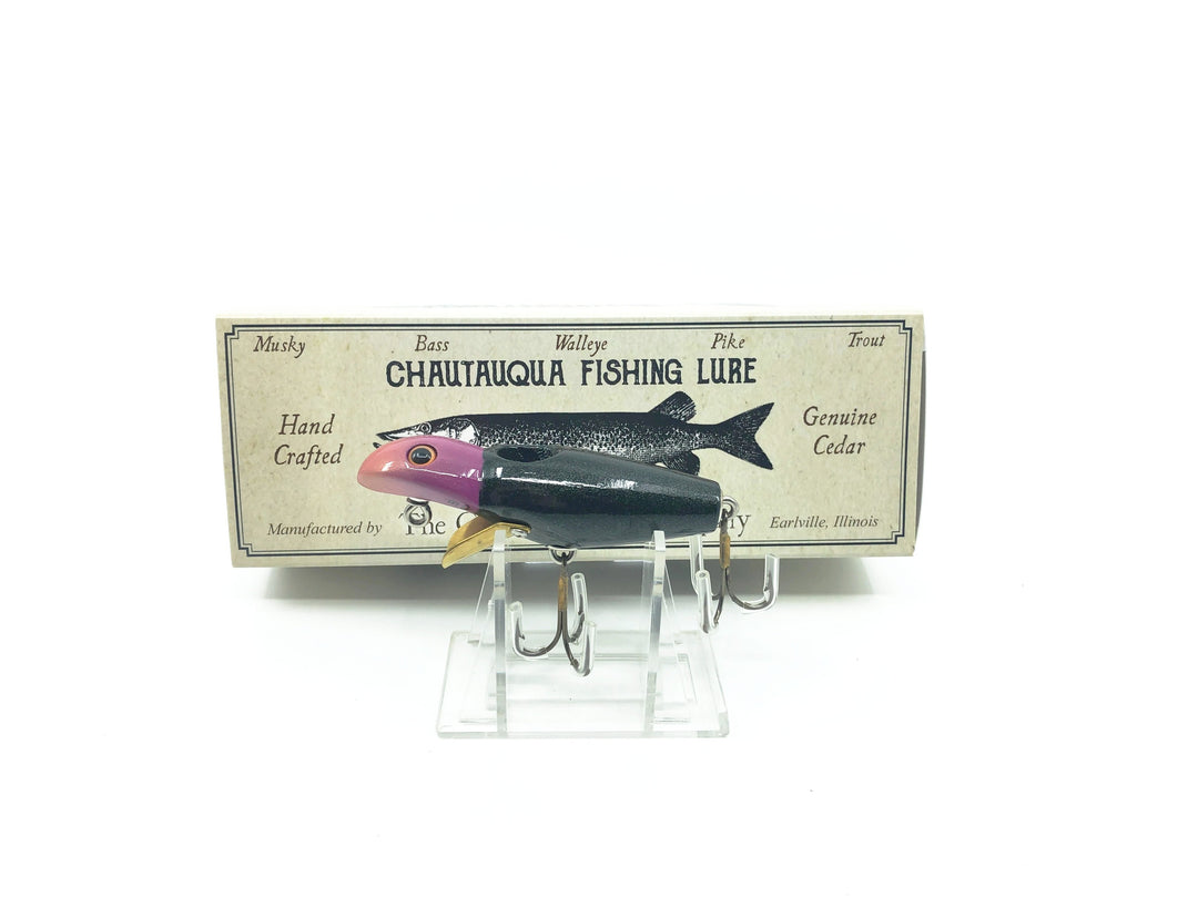 Chautauqua Special Order Wooden Small Jigger in Purple Bullet Color