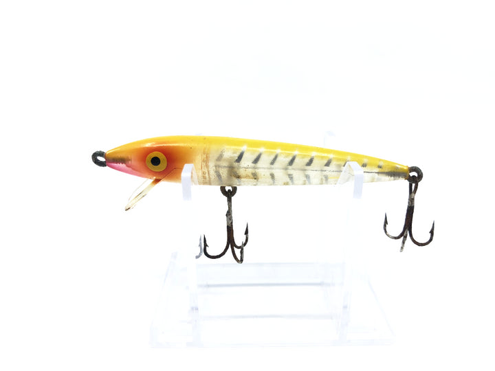 Minnow Clear with Yellow Back and Silver Ribs