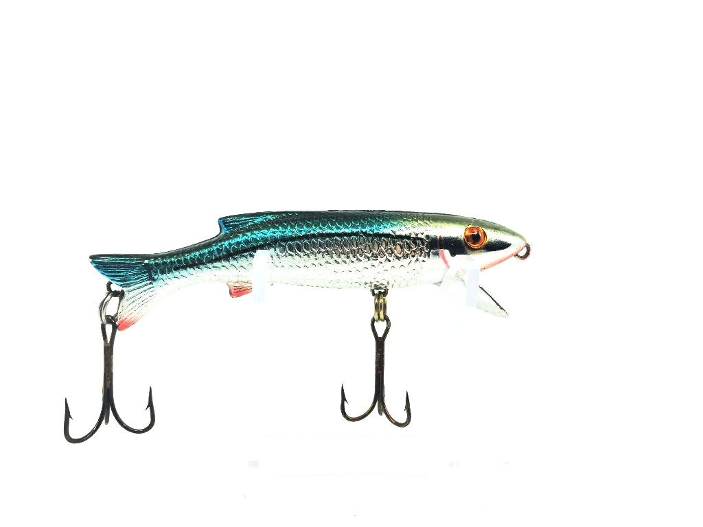 Doll Fish Shal-A-Miner Silver and Blue Minnow