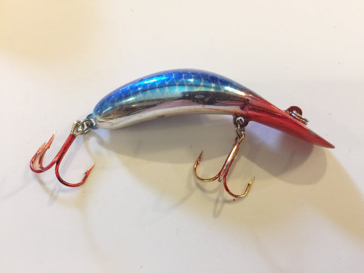 Heddon Tadpolly Clatter Tad Blue / Silver Scale