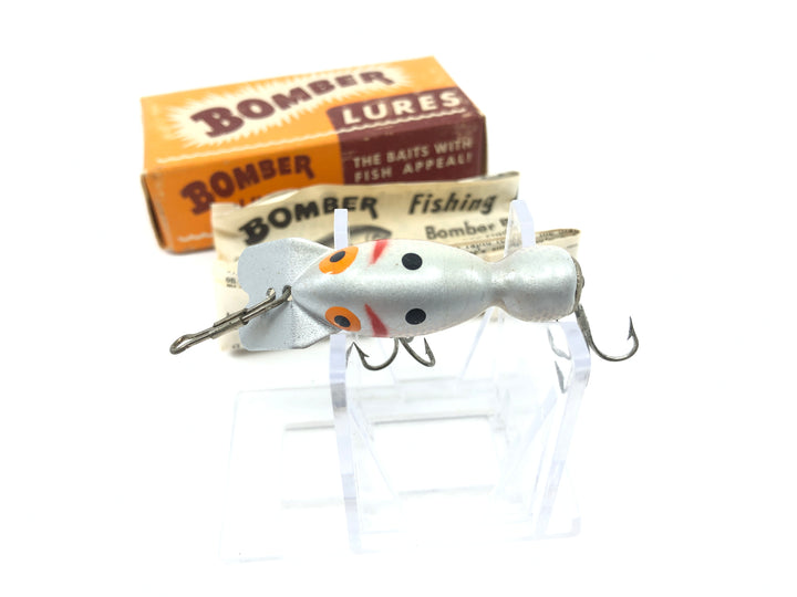 Vintage Bomber Midget Bomberette 2700 in Box Silver Shad Color with Paperwork