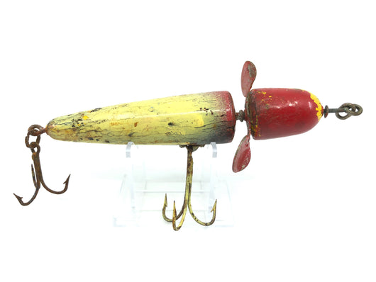 Musky Size Globe Lure Warrior Red and White