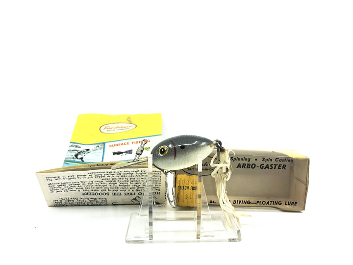 Arbogast Arbo-Gaster Grey Shad Color with Box and Paperwork