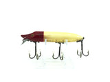 Heddon Vamp Spook, RH Red White Color