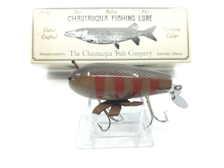 Chautauqua Special Order Wooden Diving Crawdad in Brown Crab 2020 Color