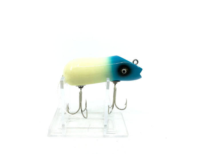 Shakespeare Swimming Mouse, 2000 Reissue, White Blue Color