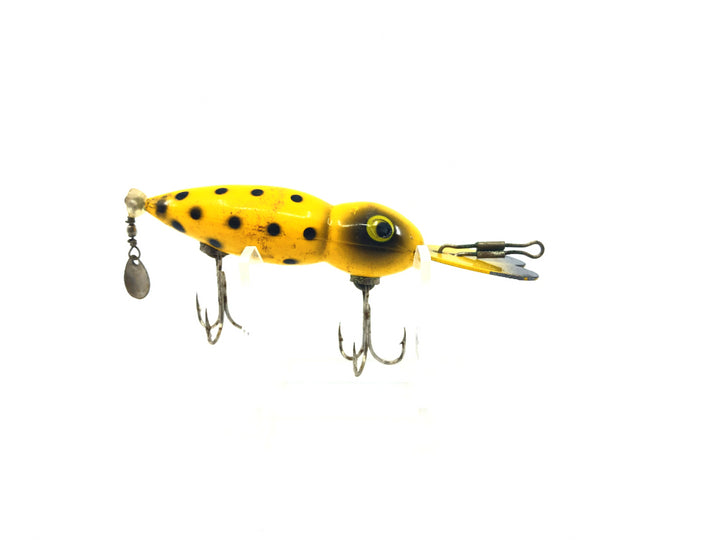 Hellbender Whopper Stopper Yellow with Dots.