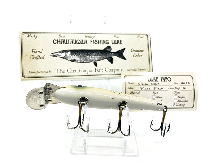Chautauqua Special Order Classic Pikie in Silver Flash Color 2020 Marked Lip