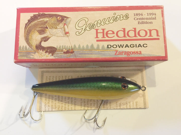 Heddon Centennial 1994 Wooden Zaragossa X6500W-GNS New in Box!