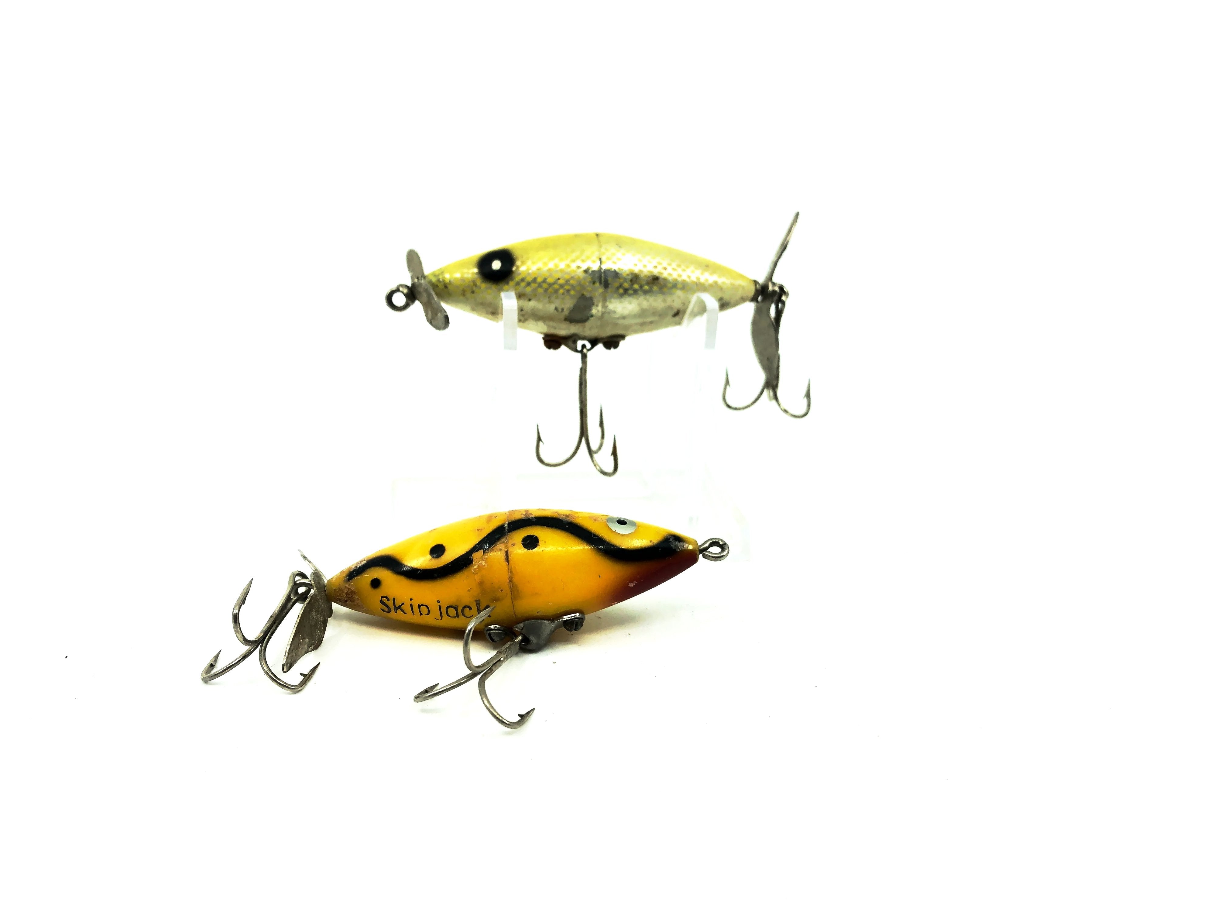 Tackle Industries Skip Jack Combo, Floater Topwater Bait, Yellow Shado ...