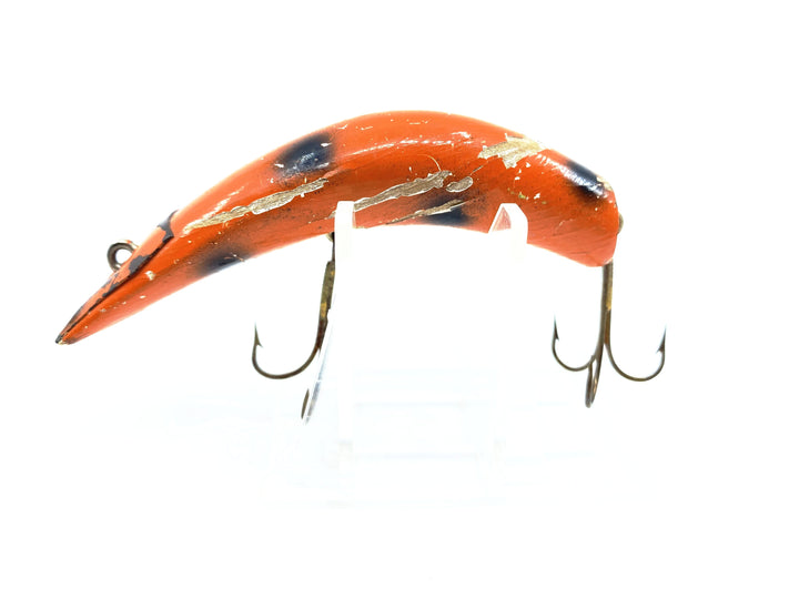 Vintage Kautzky Wooden Husky Lazy Ike 4 KL-47 OS Orange Spot
