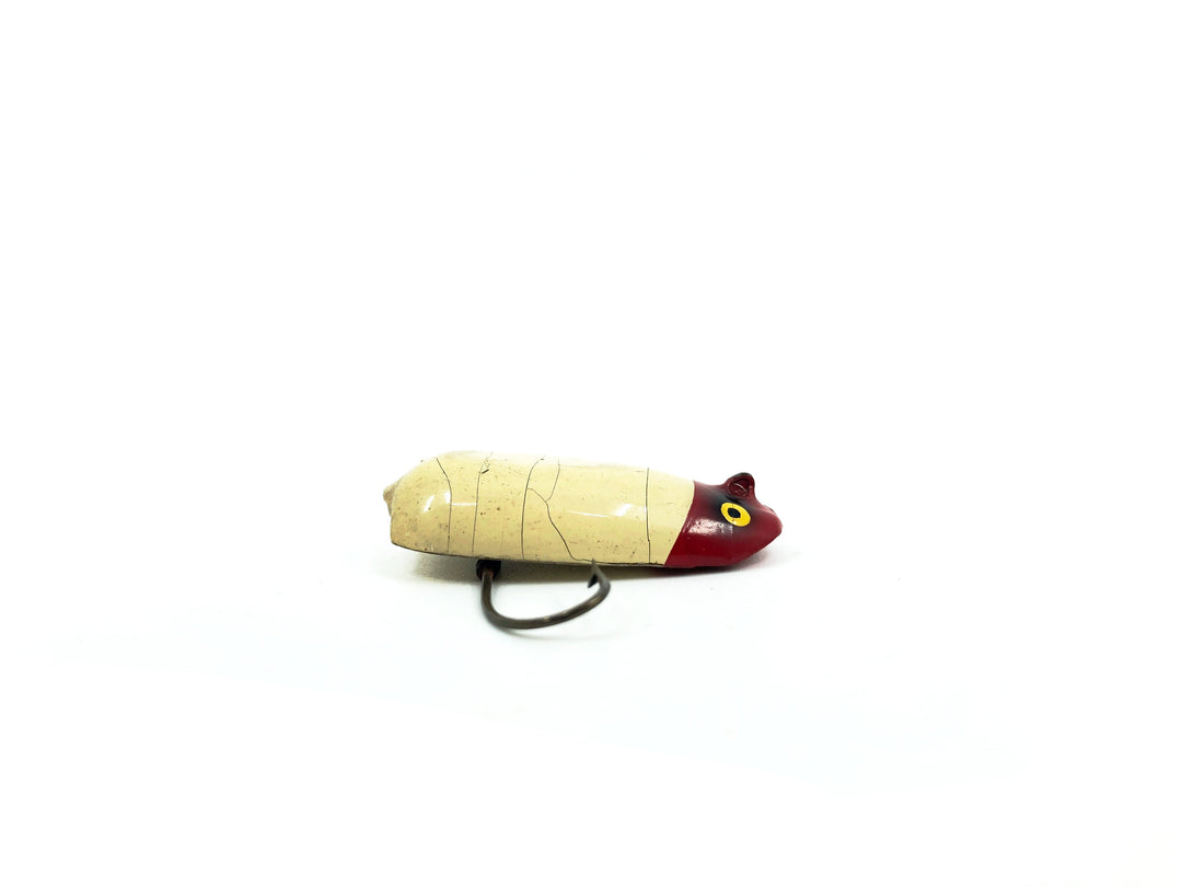 Paul Bunyan Dinky Fly Lure White/Red Head Color