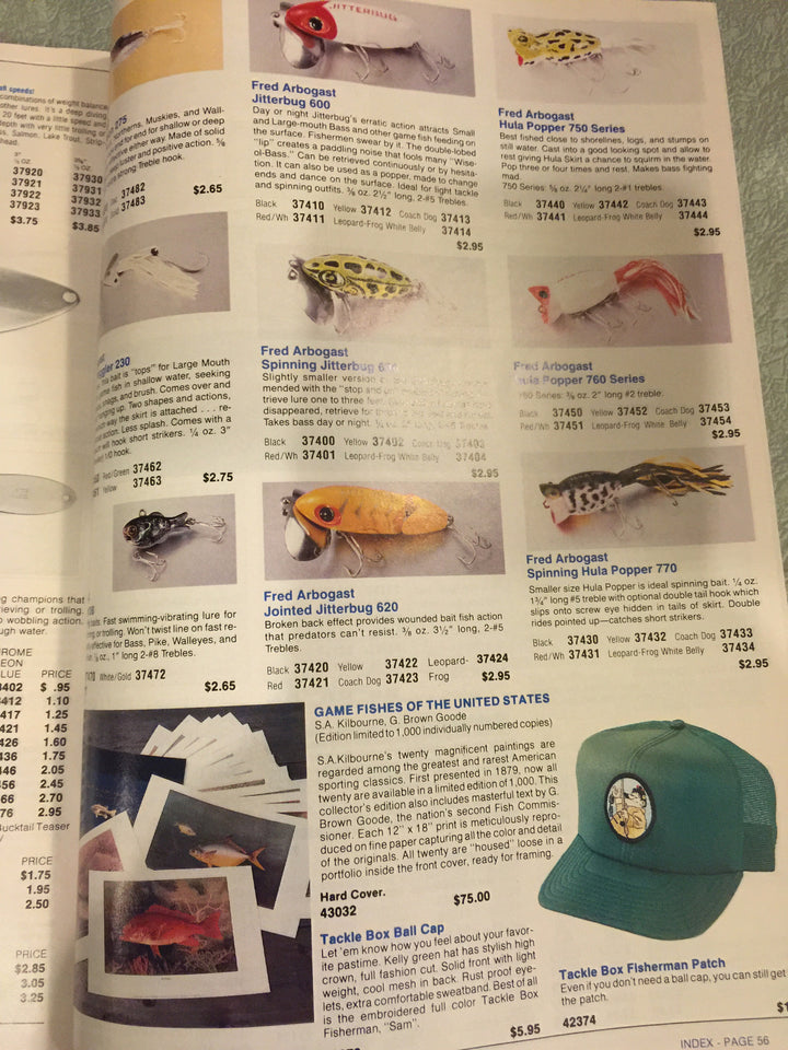 The Tackle Box 1983 Catalog