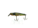 Creek Chub 900 Baby Pikie Minnow in Fire Plug Color Wooden Lure Glass Eyes