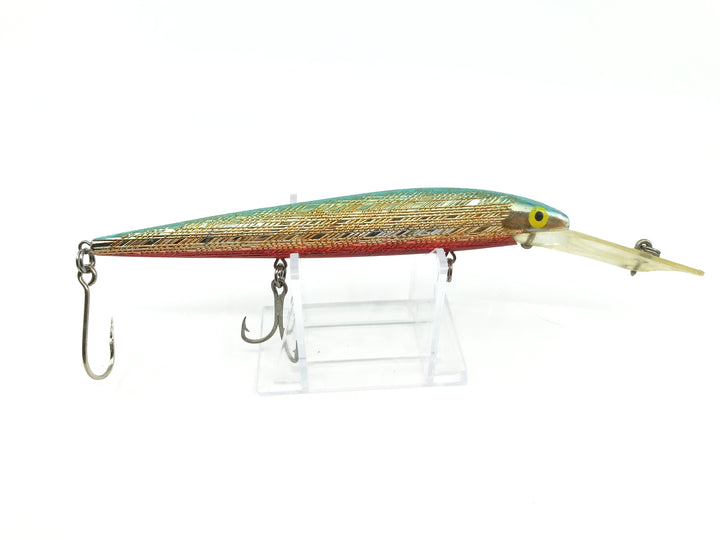 Rebel Spoonbill Minnow Blue Silver and Red