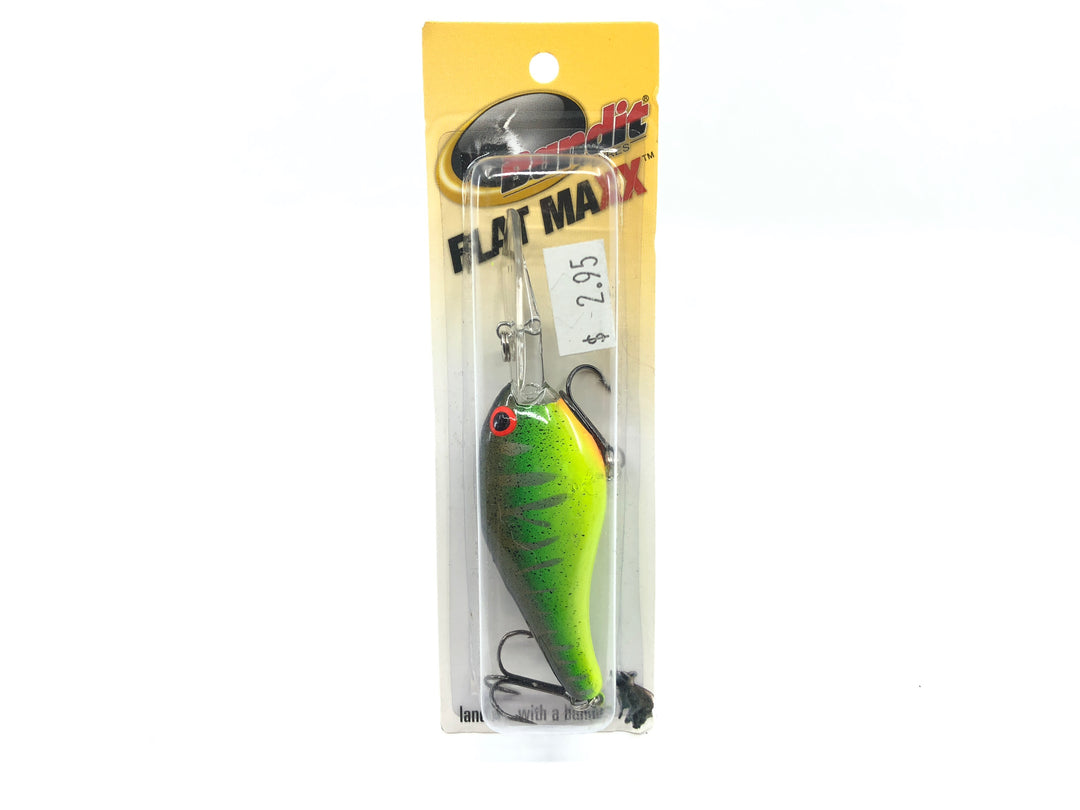 Bandit Flat Maxx Deep Series Green Bass Type Color New on Card