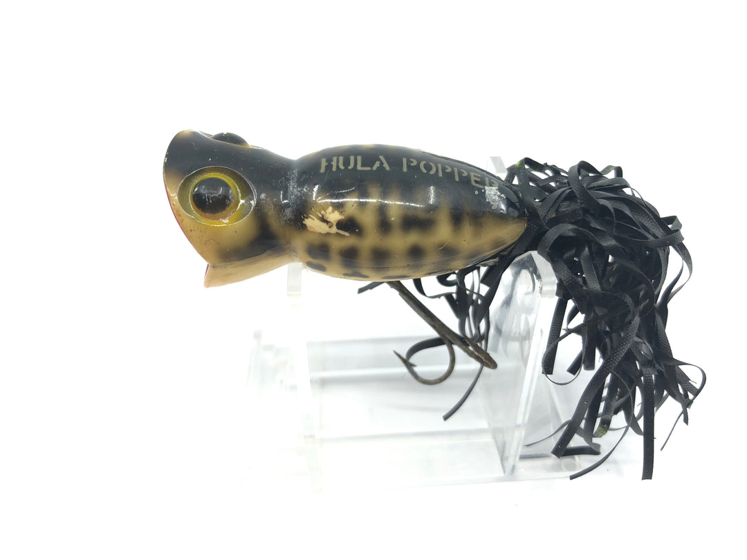 Arbogast Hula Popper Yellow Coach Dog Color