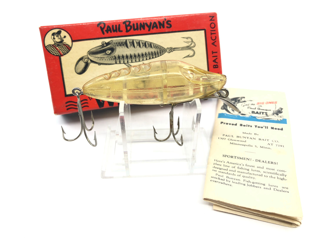 Paul Bunyan Weaver 1900 C Clear - Transparent Color with Box and Paperwork