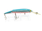 Rebel Jointed Spoonbill Minnow Blue Silver and Red