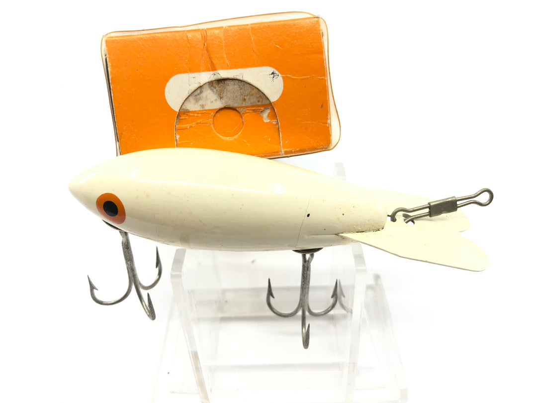 Vintage Wooden Bomber 501 White Color with Box