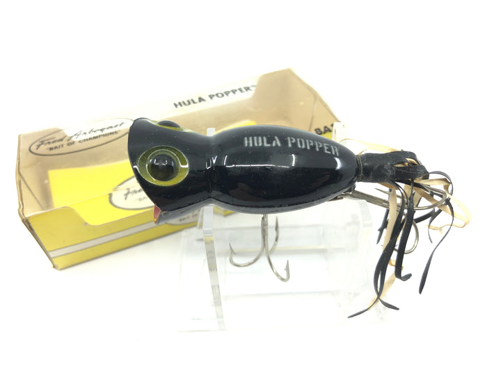 Arbogast Hula Popper Black Color with Box