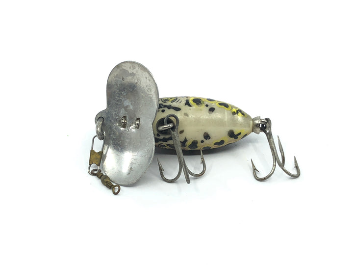 Arbogast Small Jitterbug Dark Leopard Frog Color