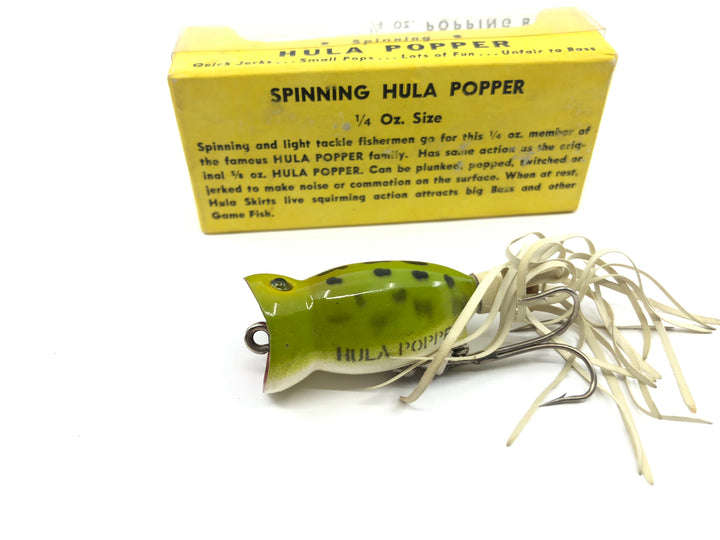 Arbogast Hula Popper Frog Color with Box and Paperwork