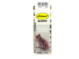 Arbogast Fly Rod Hula Popper New on Card Red and Black Color
