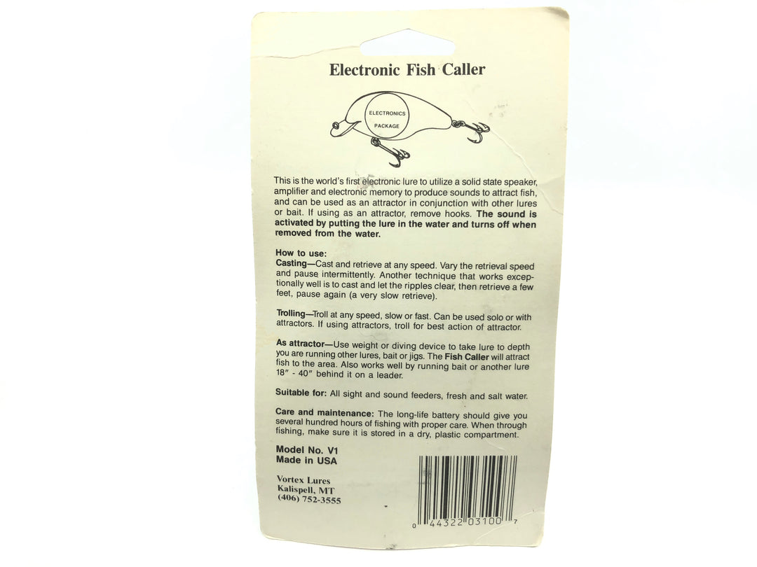 Vortex Lures Keystone Beer Electronic Fish Caller Model V1 Novelty Lur ...