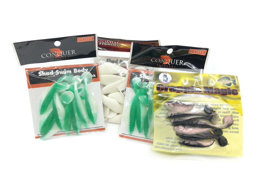 Four Pack of Crappie / Panfish Baits