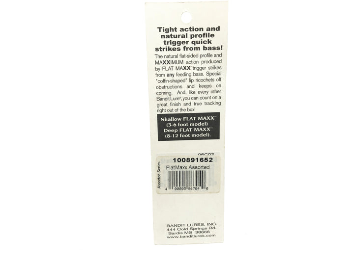 Bandit Flat Maxx Shallow Avocado Splatter Color New on Card