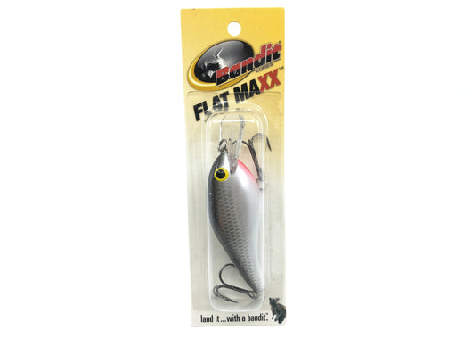 Bandit Flat Maxx Shallow Series Silver Minnow Sparkle Color New on Card