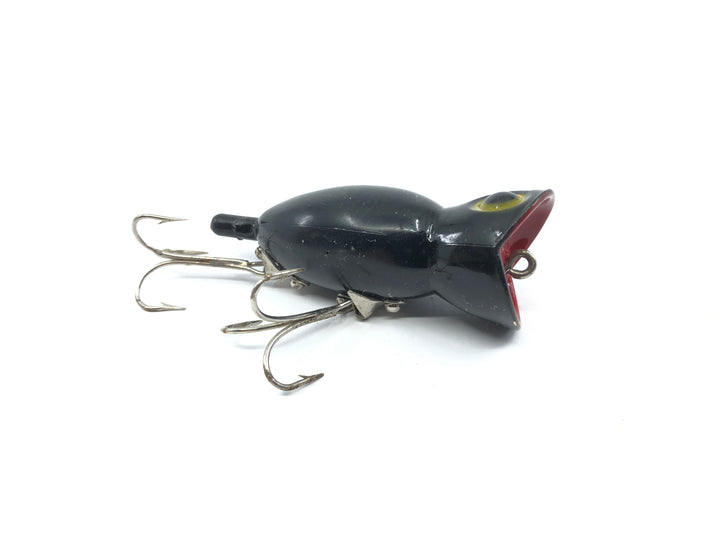 Arbogast Hula Popper Black Color