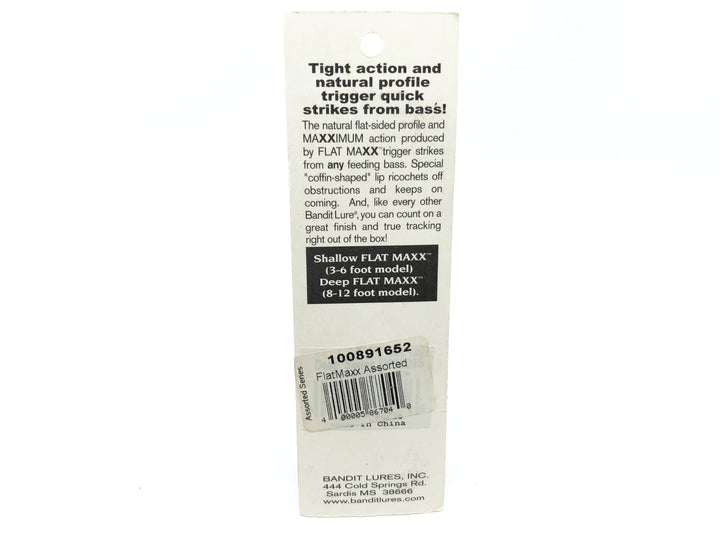 Bandit Flat Maxx Deep Series Copper Tiger Color New on Card