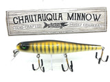 Chautauqua 8" Minnow Musky Lure Special Order Color "Yellow Pikie"